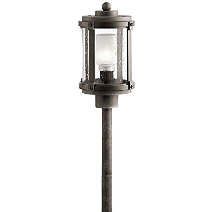 Kichler Barrington 2-Watt Olde Bronze Low Voltage Plug-in LED Path Light