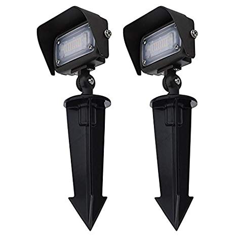 MarsLG Series-7 Low Voltage Compact 12W LED Landscape Flood Light with 1/2