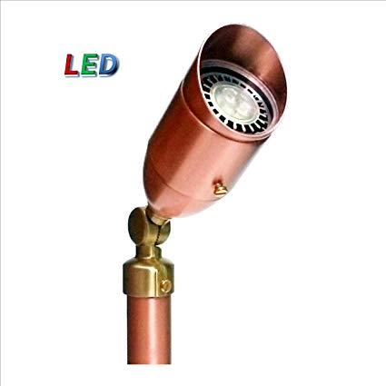 P.M. LIGHTING CS937-LED Professional Series Copper Bullet Light